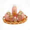 Miniature Vanity Perfume Set For Dollhouse Decor 3PCS Scale Dressing Table Accessories 1