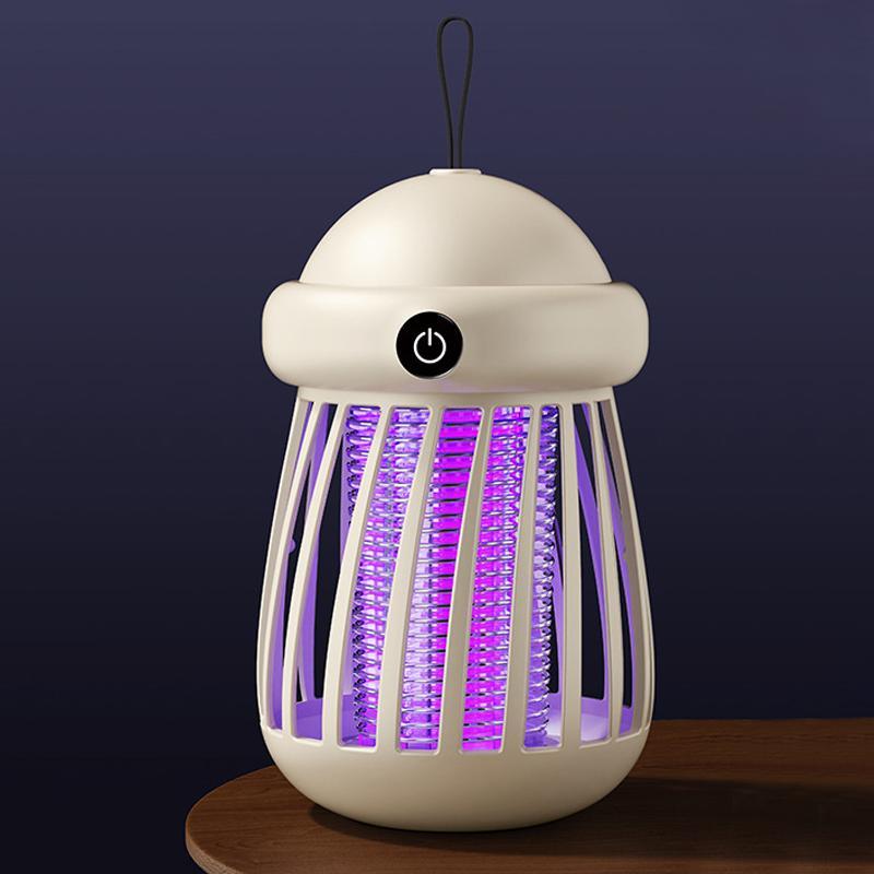 JellyGlow Rechargeable Mosquito Killer Lamp With UV Light For Camping Indoor Protection 7