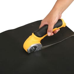cordless electric fabric scissors for leather, carpet & tailoring