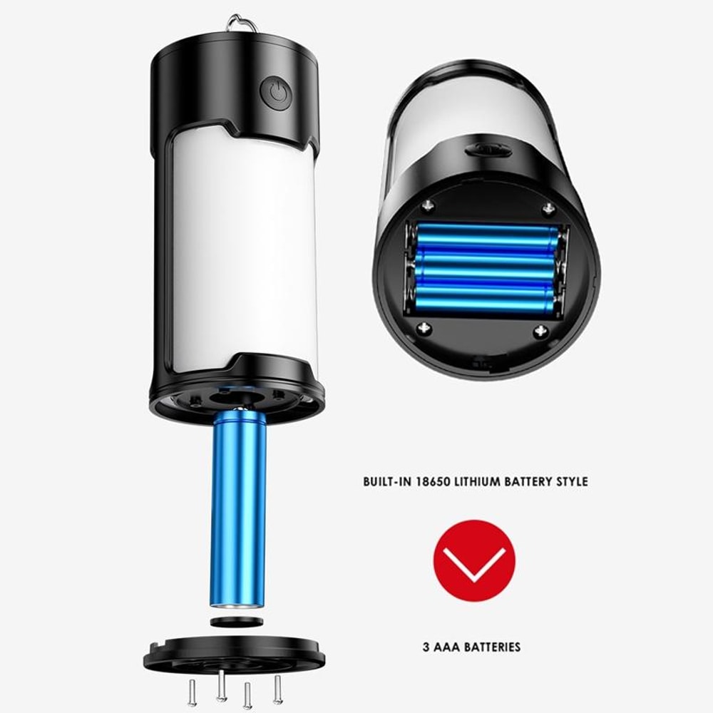 USB Rechargeable Tent Light Portable LED Emergency Camping Lamp 5