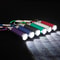 Carabiner Mini LED Zoom Flashlight Keychain Torch For Camping Hiking Emergency Use 1