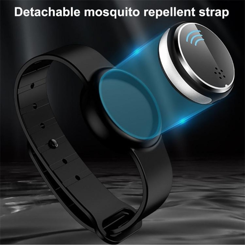 Q9 Ultrasonic Mosquito Repellent Bracelet Rechargeable Outdoor Anti Mosquito Wristband 6