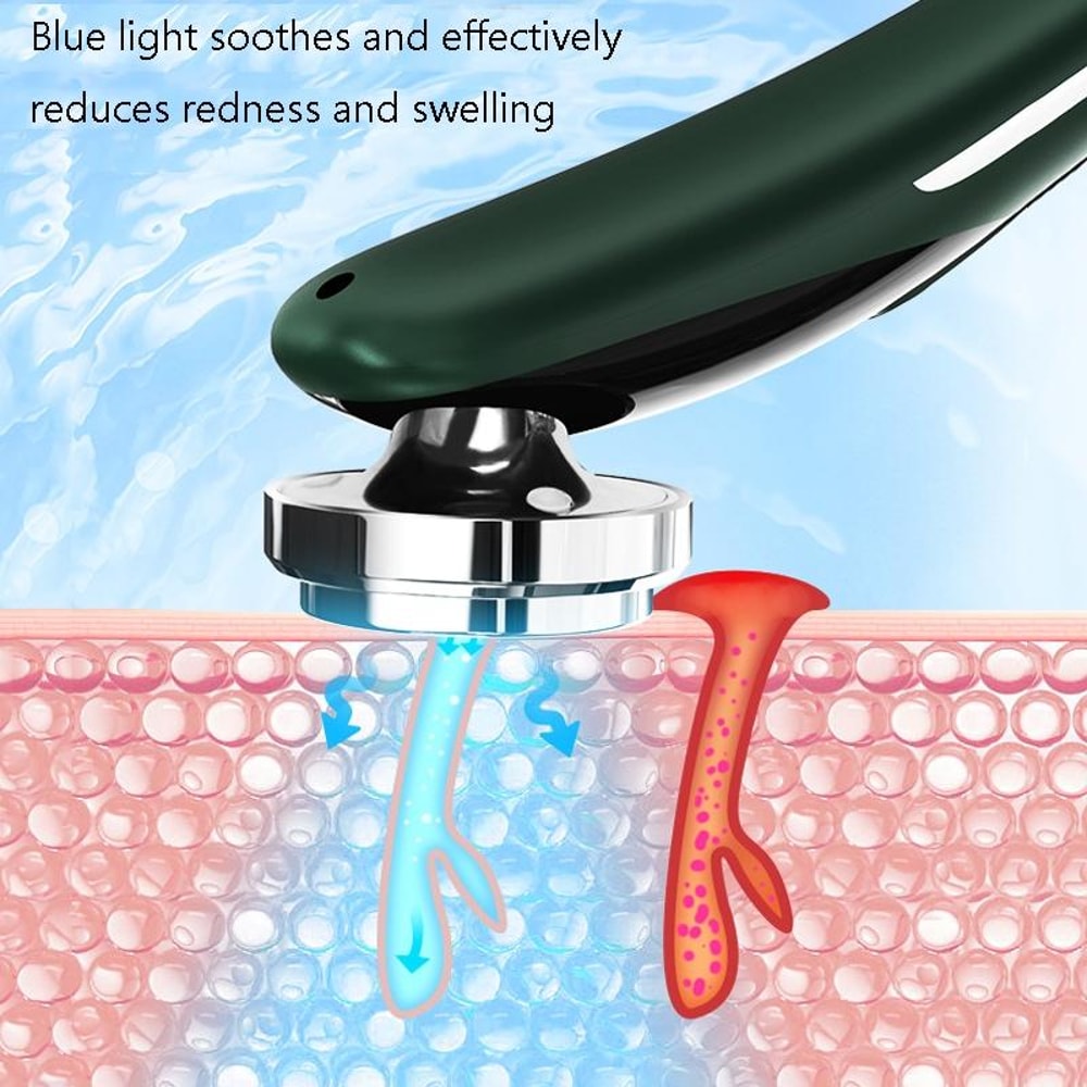 Ultrasonic Facial Cleansing Device With Ion Therapy LED Skin Massage 4