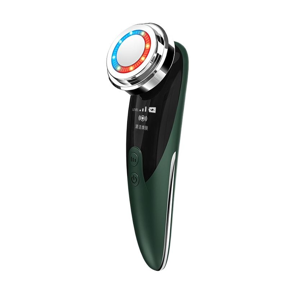 Ultrasonic Facial Cleansing Device With Ion Therapy LED Skin Massage 8
