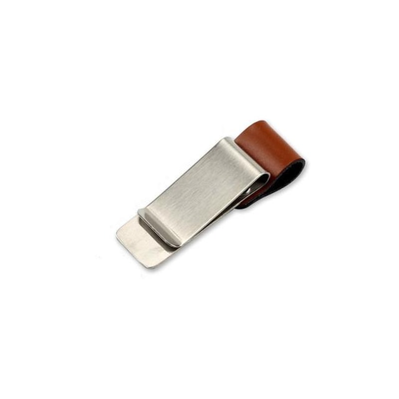 Vintage Leather Pen Loop Clip for Notebooks and Journals