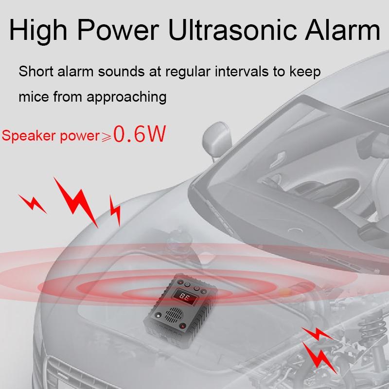 Ultrasonic Car Rat Repeller For Engine Bays And Indoor Spaces 8