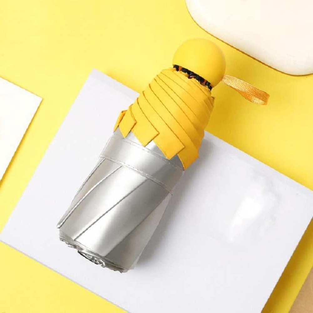 Portable Mini Pocket Umbrella With UV Protection Windproof Travel Design 9