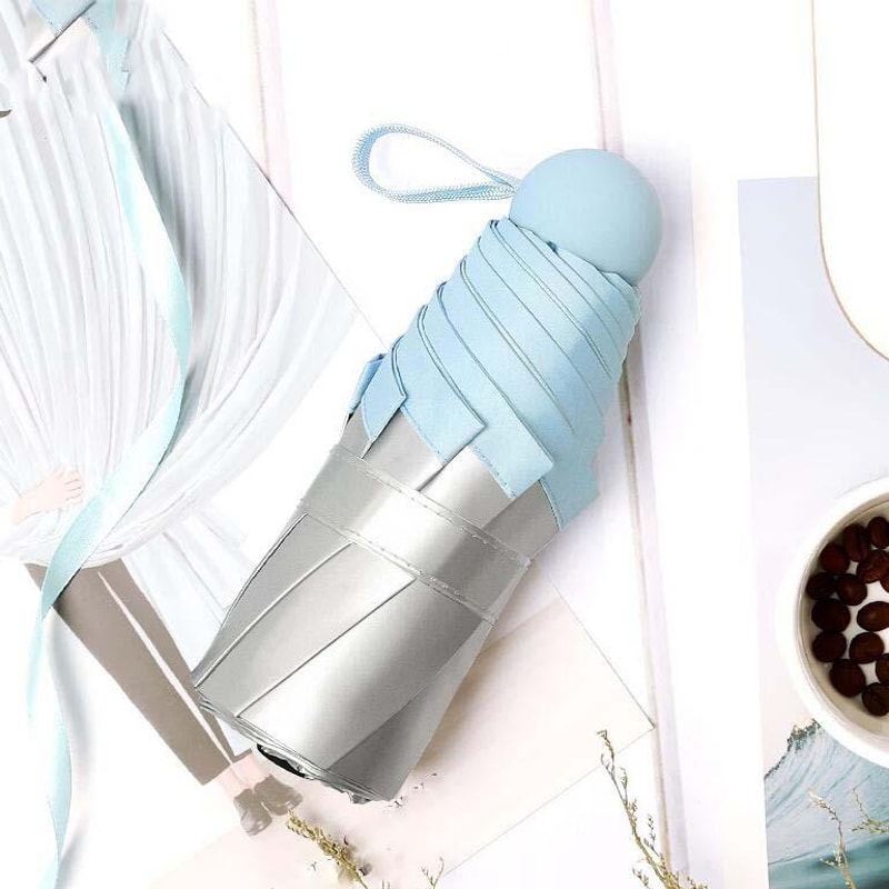 Portable Mini Pocket Umbrella With UV Protection Windproof Travel Design 10