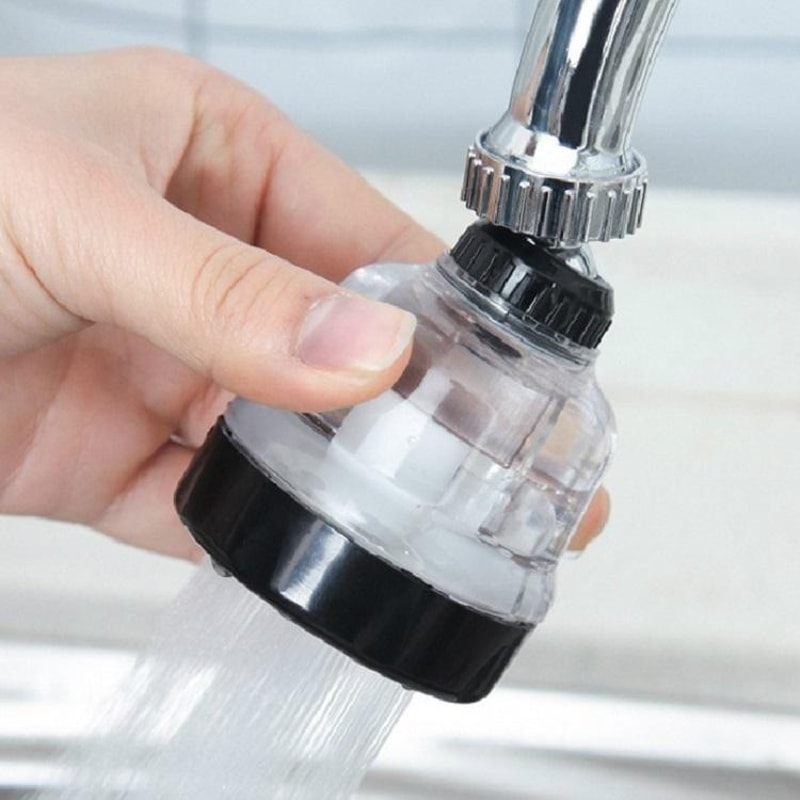 Faucet Water Saver Pressurized Splash Filter For Kitchen Sink 2