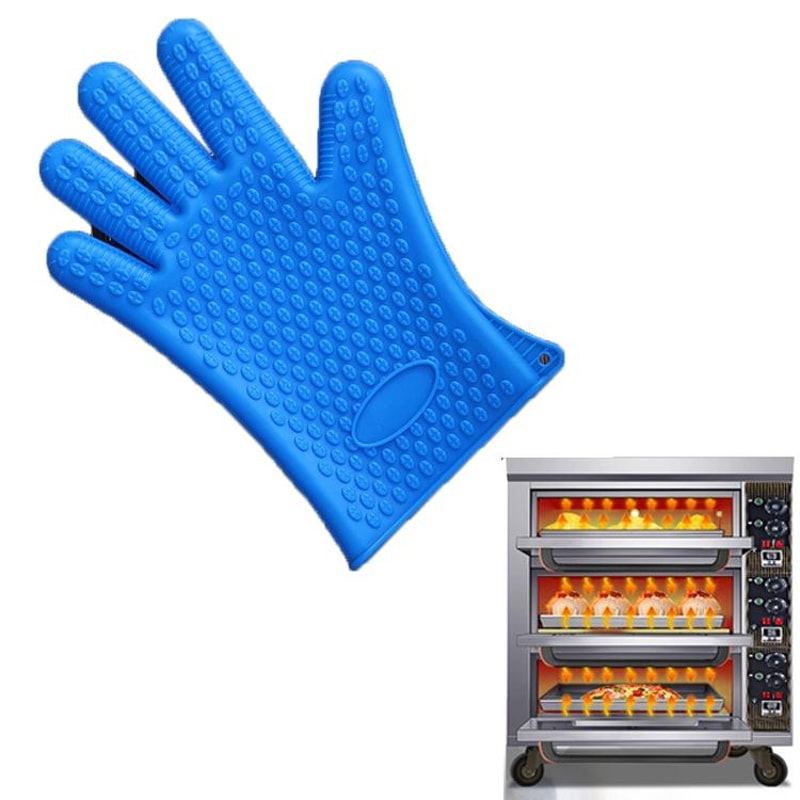 Silicone Oven Mitt Clips For Baking Microwave Hot Dish Handling 2PCS 3