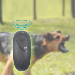 ultrasonic dog trainer portable bark control & adjustable frequency dog repeller