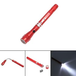 magnetic telescopic led flashlight set for camping, fishing & pickup tasks