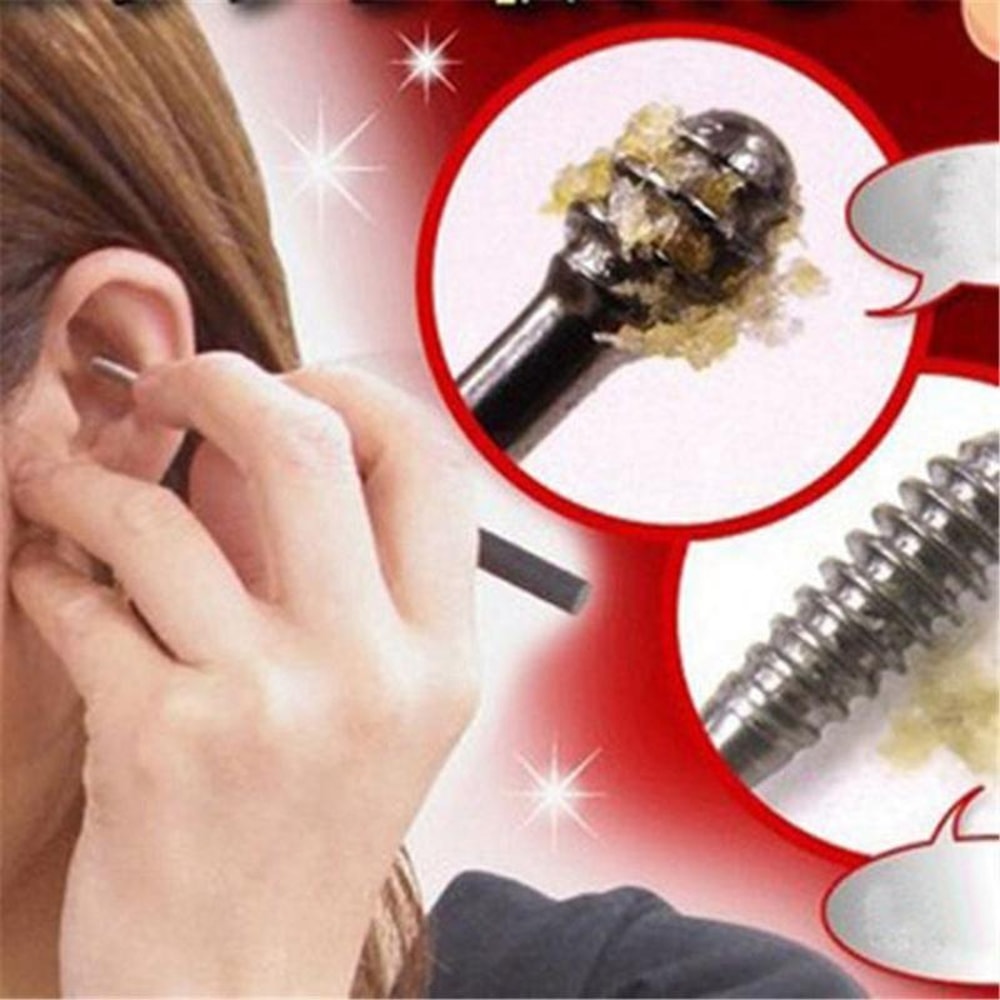 Precision Stainless Steel Ear Cleaning Kit 3PCS Reusable Earwax Removal Tool Set 1