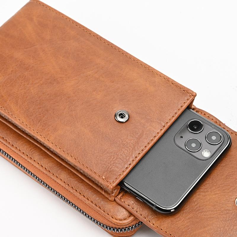 Crossbody Phone Bag For Women Waterproof Shoulder Wallet Purse 4
