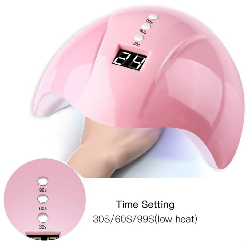 36W UV LED Nail Lamp With Smart Sensor LCD Timer For Fast Gel Polish Curing 2
