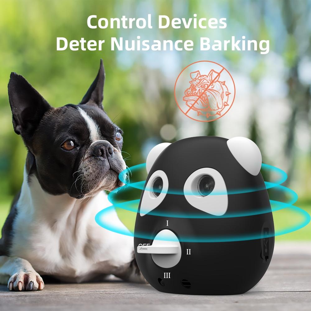 Ultrasonic Bark Control Device for Dogs Outdoor Waterproof Training Deterrent