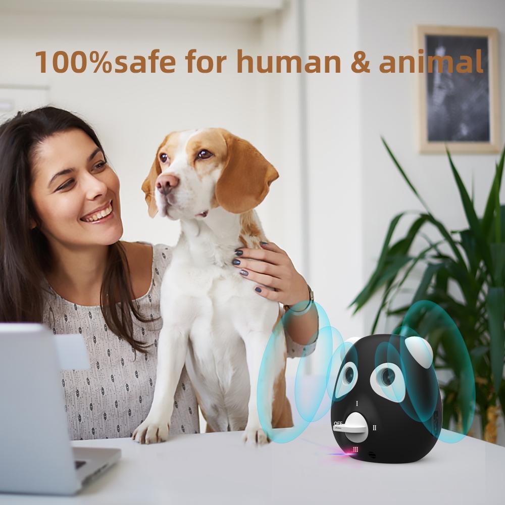 Ultrasonic Bark Control Device for Dogs Outdoor Waterproof Training Deterrent