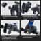 Carbon Fiber Bike & Scooter Phone Holder with 360° Rotation for 4.7–7 Inch Smartphones