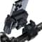 Carbon Fiber Bike & Scooter Phone Holder with 360° Rotation for 4.7–7 Inch Smartphones