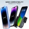 Carbon Fiber Bike & Scooter Phone Holder with 360° Rotation for 4.7–7 Inch Smartphones