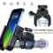 Carbon Fiber Bike & Scooter Phone Holder with 360° Rotation for 4.7–7 Inch Smartphones