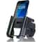 Carbon Fiber Bike & Scooter Phone Holder with 360° Rotation for 4.7–7 Inch Smartphones
