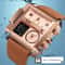 Men Multifunctional Digital Watch With Leather Strap And Waterproof Square Dial 1
