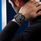 Men Multifunctional Digital Watch With Leather Strap And Waterproof Square Dial 0