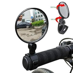 2pcs adjustable bike rear view mirror for scooter & bicycle handlebars