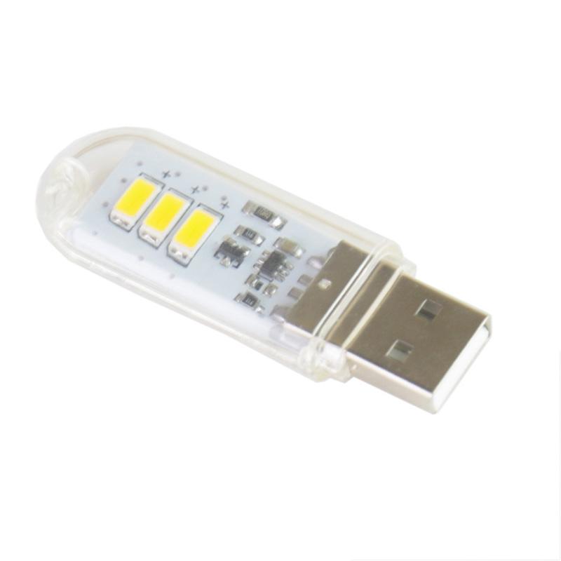 Portable USB LED Light Mini Flash Drive Lamp With Touch Switch For Laptop Power Bank 1
