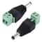 5PCS DC Power Connector 5.5x2.1mm Male Plug for CCTV Cameras & Security Systems
