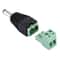 5PCS DC Power Connector 5.5x2.1mm Male Plug for CCTV Cameras & Security Systems
