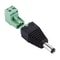 5PCS DC Power Connector 5.5x2.1mm Male Plug for CCTV Cameras & Security Systems