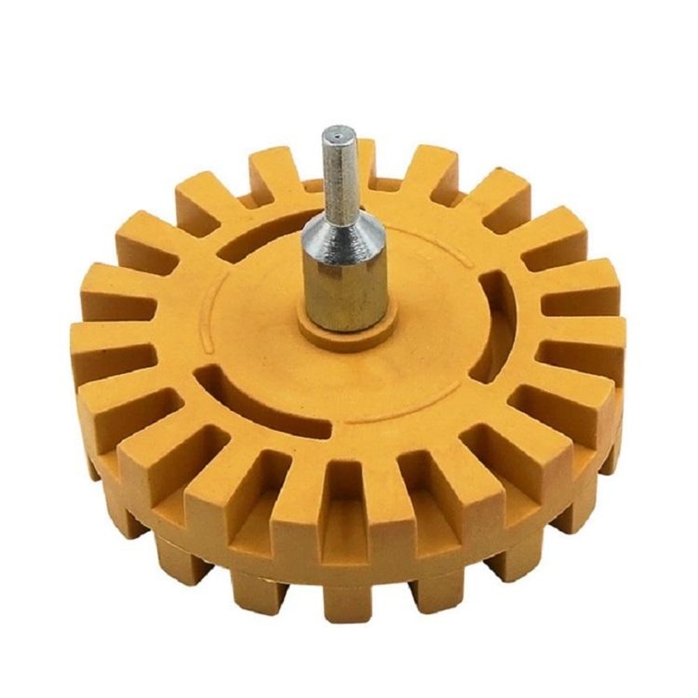 Universal Rubber Decal Eraser Wheel For Car Adhesive Removal Paint Safe Polishing 2