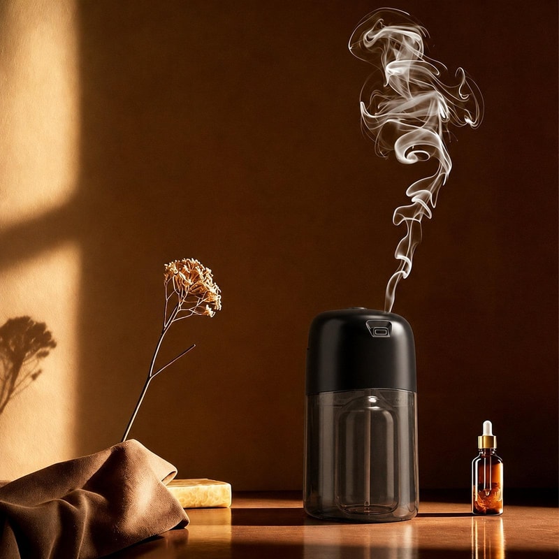 Smart Essential Oil Diffuser Automatic Aromatherapy Machine With Quiet Mist Technology 1