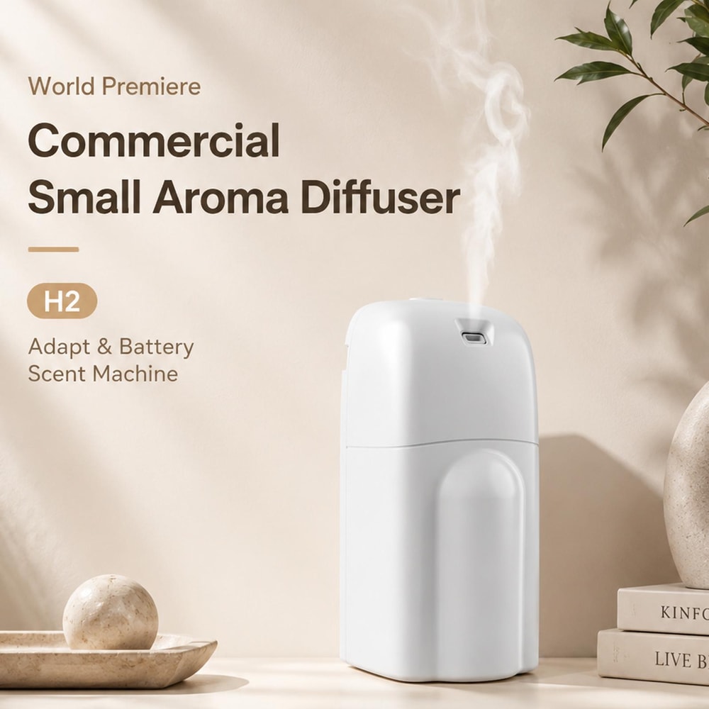 Smart Essential Oil Diffuser Automatic Aromatherapy Machine With Quiet Mist Technology 3