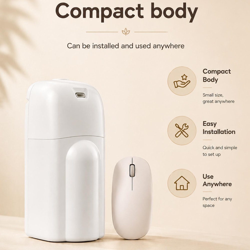 Smart Essential Oil Diffuser Automatic Aromatherapy Machine With Quiet Mist Technology 4
