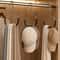 Closet Hat Organizer Hooks 3 PCS Metal Hat Hangers for Caps, Scarves & Accessories