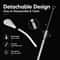 Detachable Yerba Mate Straw Set with Tea Filter & Cleaning Brushes Stainless Steel Bombilla 2 PCS