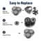 Philips HQ8140 HQ8160 HQ8170 Replacement Shaver Heads For Smooth Precision Shaving 4