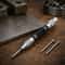 5-Inch Automatic Center Punch & Glass Breaker Tool with Spare Tips