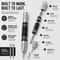 5-Inch Automatic Center Punch & Glass Breaker Tool with Spare Tips