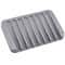 Silicone Self-Draining Soap Dish Holder for Bathroom, Shower & Kitchen Sink