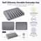 Silicone Self-Draining Soap Dish Holder for Bathroom, Shower & Kitchen Sink
