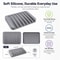 Silicone Self-Draining Soap Dish Holder for Bathroom, Shower & Kitchen Sink