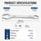Universal Self-Tightening Wrench 8-24mm Adjustable Spanner for Auto, Plumbing & Home Repair