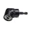 105 Right Angle Drill Attachment Magnetic Hex Shank Screwdriver Adapter for Tight Spaces