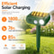 Solar Ultrasonic Animal Repeller with PIR Motion Sensor & LED Flashing Deterrent