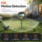 Solar Ultrasonic Animal Repeller with PIR Motion Sensor & LED Flashing Deterrent