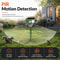 Solar Ultrasonic Animal Repeller with PIR Motion Sensor & LED Flashing Deterrent
